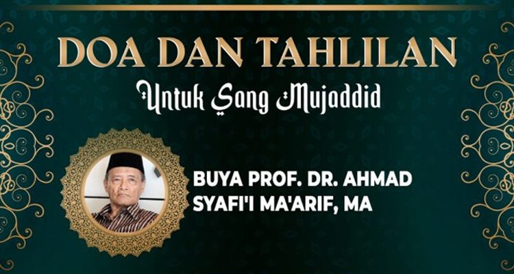 Prof Syahrin Sebut Buya Syafii Maarif bukan ‘Abid, tapi ‘Alim Mania...